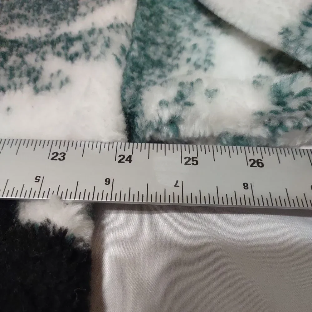 Vintage George Vine Dolphin Jacket Men's XL Sherpa Fleece Full Zip Made in USA
